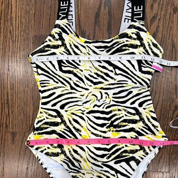 New Women's Kendall + Kylie Logo Band One-piece Swimsuit Size S - Picture 7 of 8